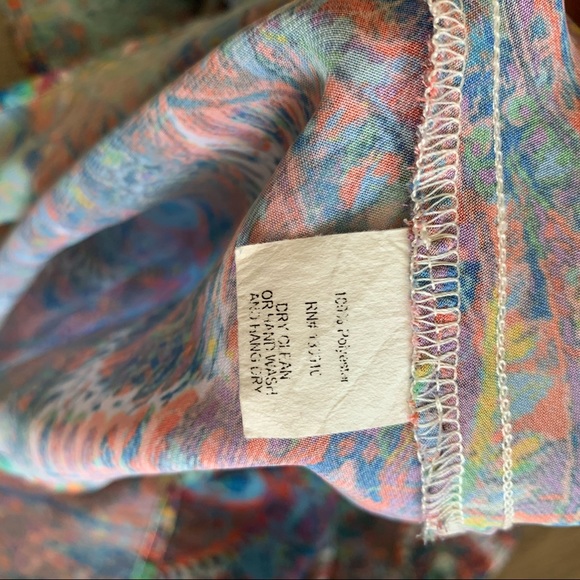 Show Me Your Mumu Multicolor Top Blouse Tank S. F - Picture 8 of 8